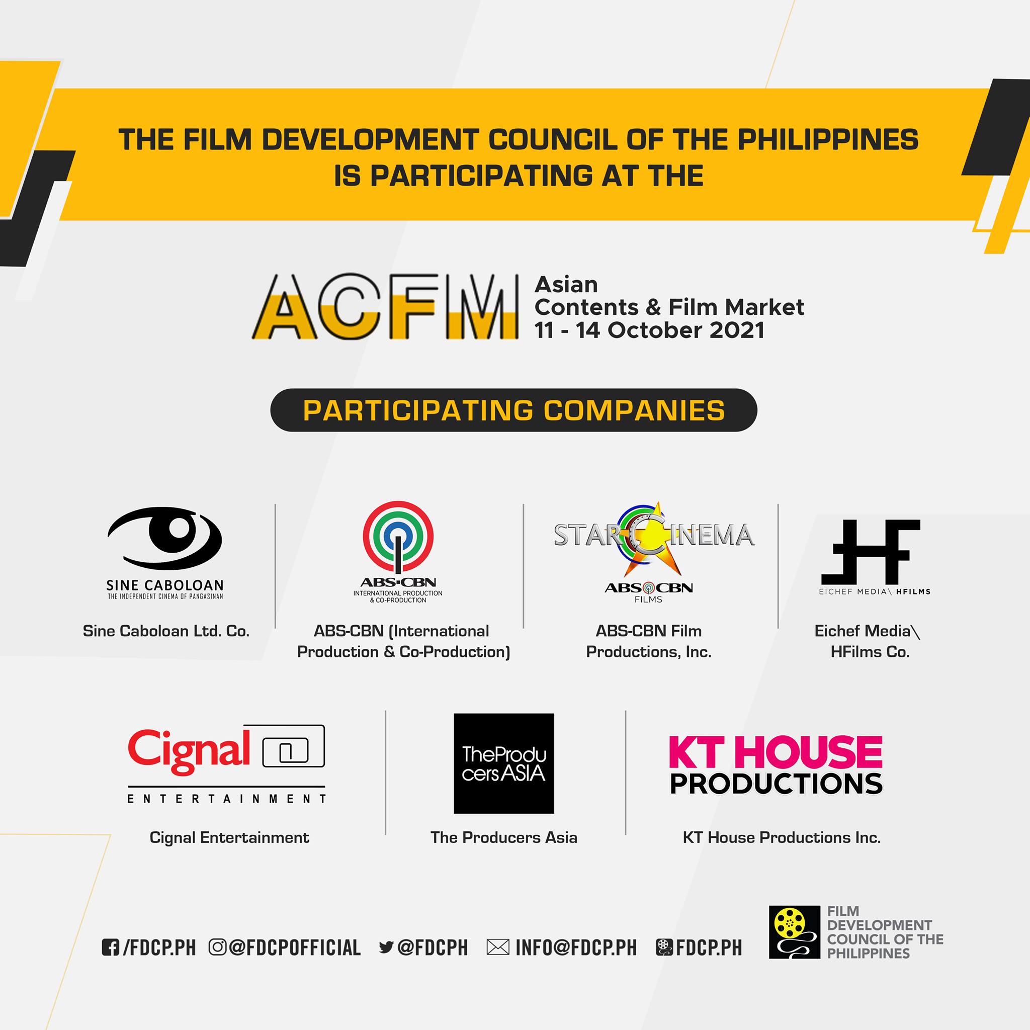 FDCP leads PH Delegation in Asian Contents Film Market in Busan